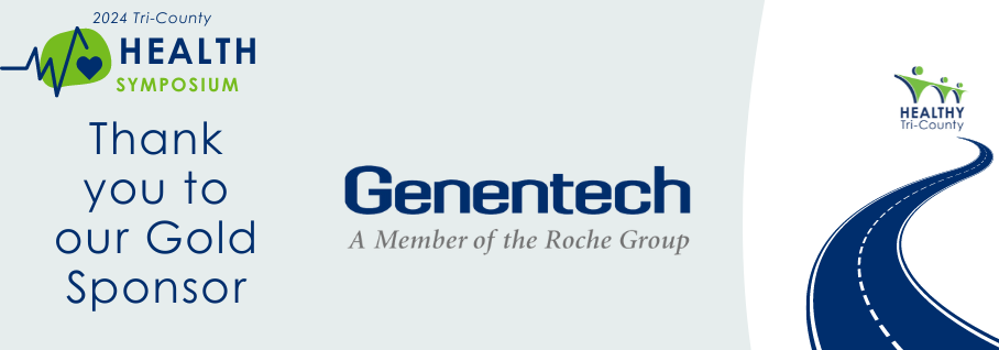 Thank you to our gold sponsor Genentech