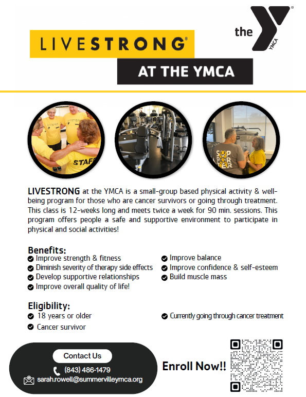Flyer from YMCA 